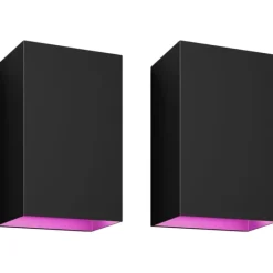 Online Resonate udendørs væglampe, sort, 2 stk Philips Hue|Philips Hue