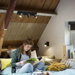 Best Runner væglampe, sort, forlængelsessæt Philips Hue|Philips Hue