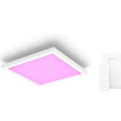 Best Philips Hue Surimu LED panel med fjernbetjening, 30x30 cm Indendørs Belysning