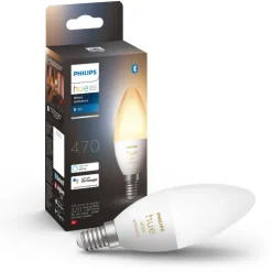Outlet White Ambiance E14 kertepære, 2200K-4000K, 5,2W Lyskilder|Philips Hue