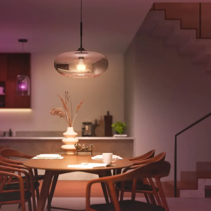 Sale White Color Ambiance E27 standardpære, 2000K-6500K, 6,5W, 2-pak Lyskilder|Philips Hue