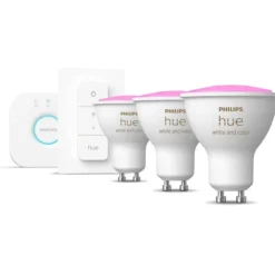 Hot White Color Ambiance GU10 spotpære, startsæt Lyskilder|Philips Hue