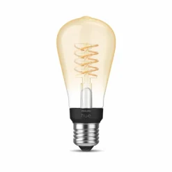 Best White E27 edisonpære, 2100K, 7W, Lyskilder|Philips Hue