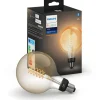 Best White E27 globepære, 2100K, 7W, Ø12,5 cm Lyskilder|Philips Hue