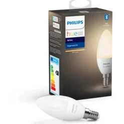 Best White E14 kertepære, 2700K, 5,5W Lyskilder|Philips Hue