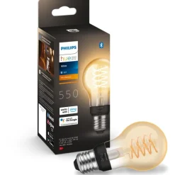Best White E27 standardpære, 2100K, 7W Lyskilder|Philips Hue