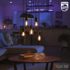 Best White E27 standardpære, 2100K, 7W Lyskilder|Philips Hue