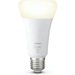 Online White E27 standardpære, 2700K, 15,5W Lyskilder|Philips Hue