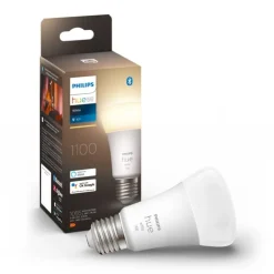 Clearance White E27 standardpære, 2700K, 9,5W Lyskilder|Philips Hue