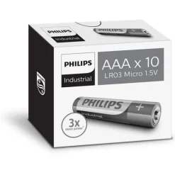 Best Industrial Alkaline AAA batterier, 10 stk. Batterier