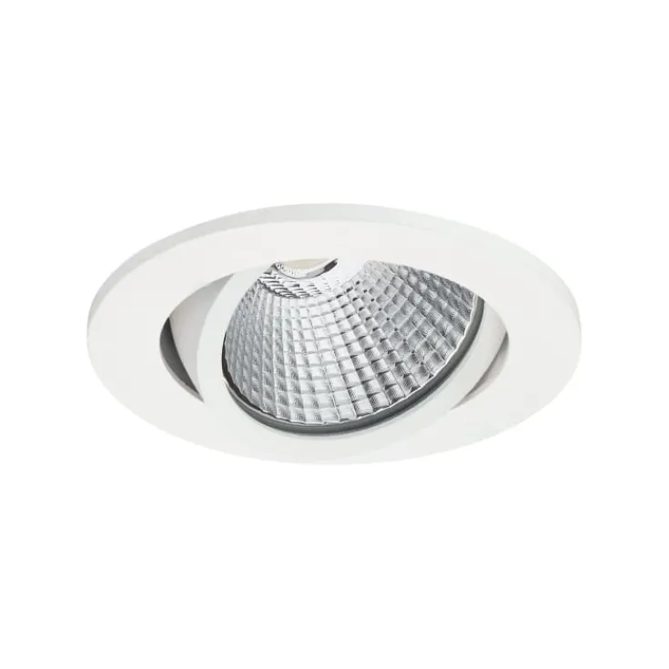 Online Ledinaire ClearAccent indbygningsspot, kipbar, hvid Indbygningsspots