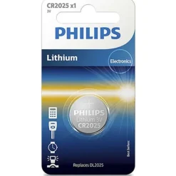 Lithium CR2025 batteri Batterier