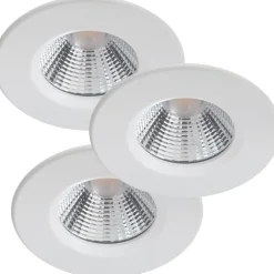 myBathroom Dive indbygningsspot, hvid, 3-pak Philips