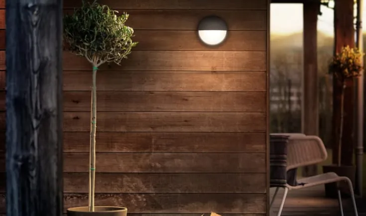 Clearance myGarden Capricorn udendørs væglampe Philips