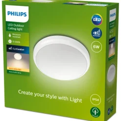 Online myGarden Doris udendørs plafond, 2700K, hvid Udendørs Loftlamper