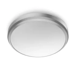 Outlet myGarden Doris udendørs plafond, 2700K, krom Udendørs Loftlamper|Philips