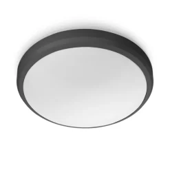 Online myGarden Doris udendørs plafond, 4000K, sort Udendørs Loftlamper