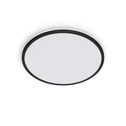 Clearance myLiving Ozziet plafond, 4000K, sort, Ø32,5 cm Philips