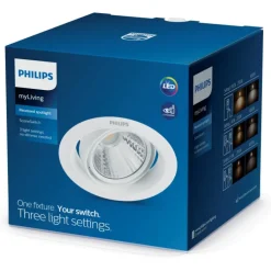 New myLiving Pomeron indbygningsspot, Indbygningsspots|Philips