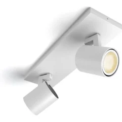 Hot Philips Runner spotlampe, 2 spots, Hue White pærer Philips Hue|Philips Hue