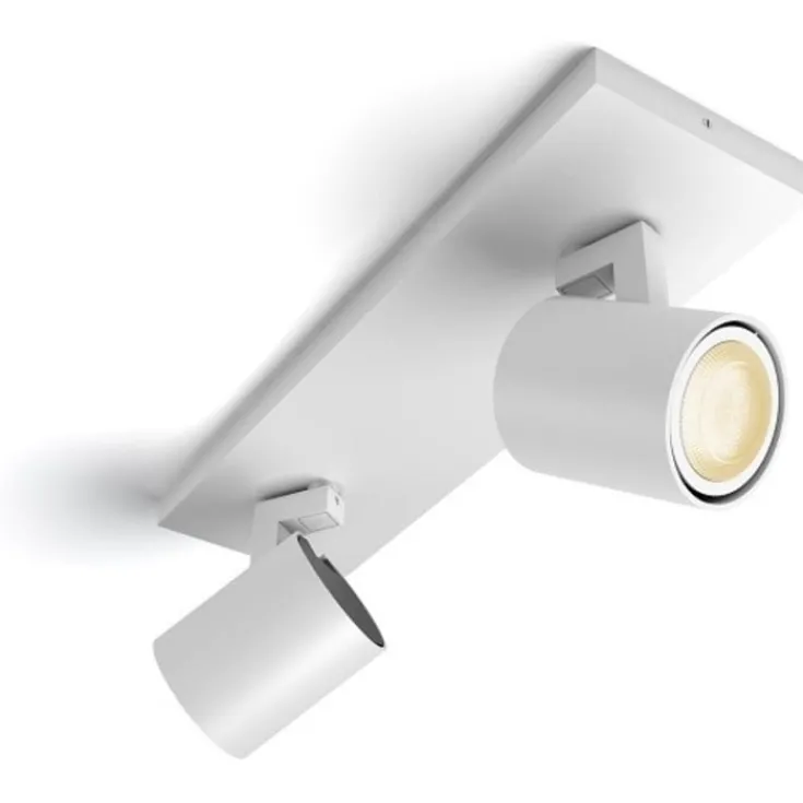 Hot Philips Runner spotlampe, 2 spots, Hue White pærer Philips Hue|Philips Hue