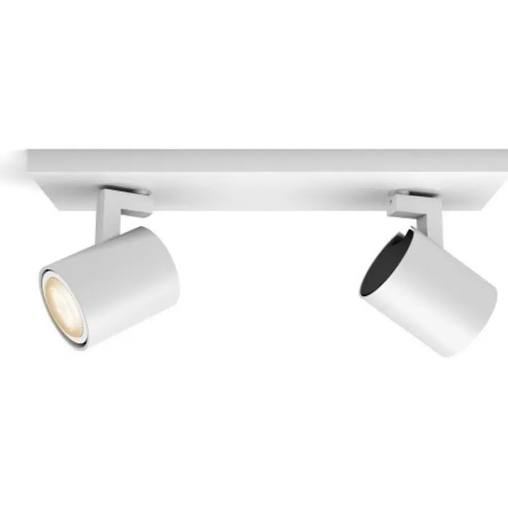 Hot Philips Runner spotlampe, 2 spots, Hue White pærer Philips Hue|Philips Hue