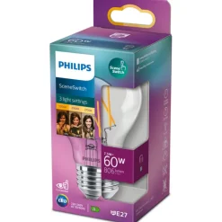 Best SceneSwitch E27 standardpære, 2200-2700K, 7,5W Philips
