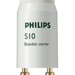 Outlet S10 Ecoclick starter for enkelt, Lysstofrør|Philips