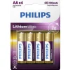 New Ultra Lithium AA batterier, 4 stk. Batterier|Philips