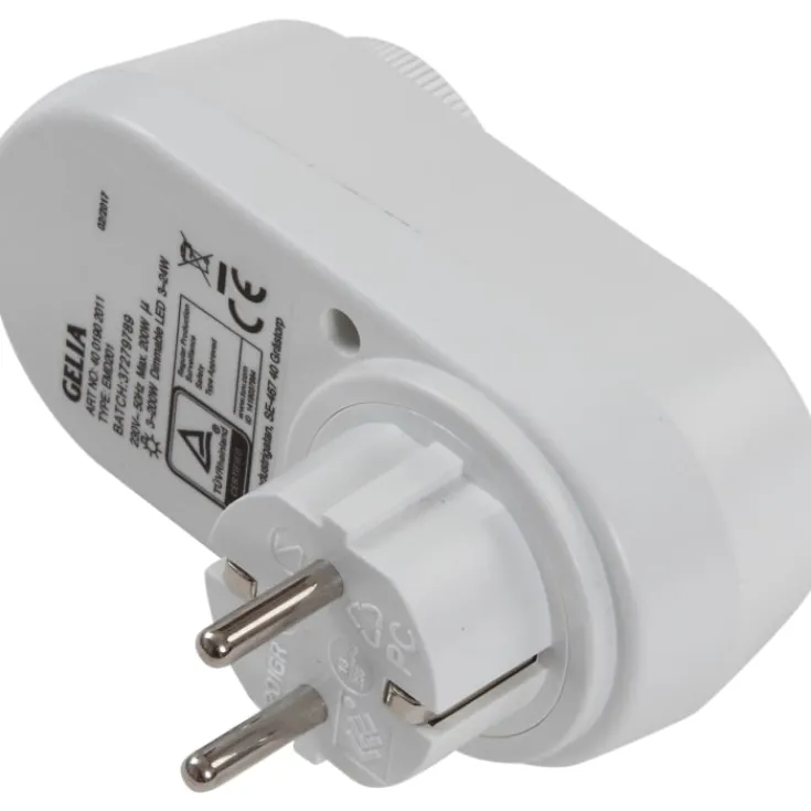 New Plug-in lysdæmper 230V til LED Lysdæmpere