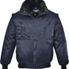 Hot pilotjakke, marineblå, str. 2XL Jakker & Veste