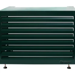 Hot varmepumperskjuler aluminium, 100 cm, grøn Varmepumper