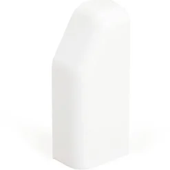 Sale højre endestykke, SL 20/110 mm, hvid Kabelkanaler