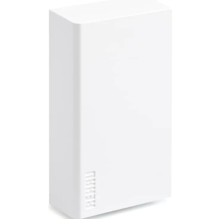 Outlet Signa endestykke, Base 70/130 mm, perlehvid Kabelkanaler