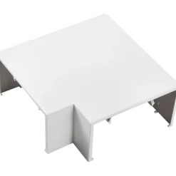 Hot Signa fladvinkel, Base 70/110 mm, perlehvid Kabelkanaler