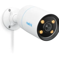 Discount CX810 kamera 4K udendørs, nattesyn, hvid Alarmsystemer & Tyverisikring