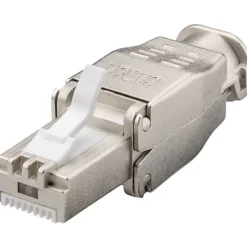 Outlet RJ45 netværksstik, FTP, cat. 6A Netværksstik