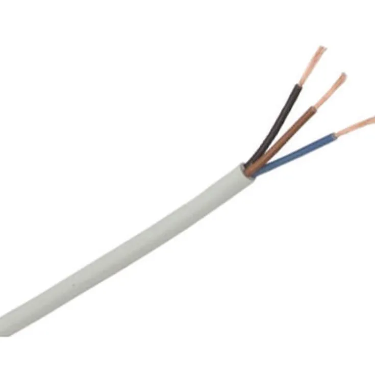 New Rund lampeledning med jordbeskyttelse Plastledninger