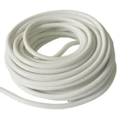 Sale Rund plastledning PKL 2x0,75 mm², hvid, Plastledninger