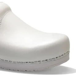 New  San Flex Clog træsko O1, uden hælkappe, hvid, str. Træsko