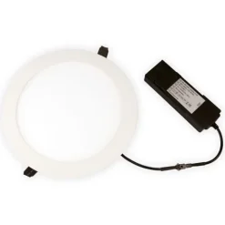 New Alisia Elite indbygningsspot, mat hvid, 3000K, Ø Scan Products
