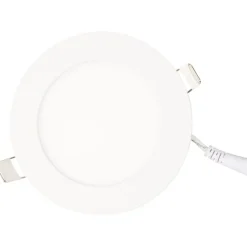 Alisia indbygningsspot, mat hvid, Ø12 cm Indbygningsspots|Scan Products