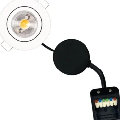 New Claudia 2.0 indbygningsspot, , mat hvid Scan Products