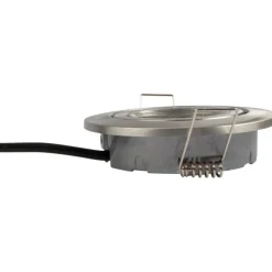 Sale Claudia Loop indbygningsspot, 2700K, børstet aluminium Indbygningsspots|Scan Products