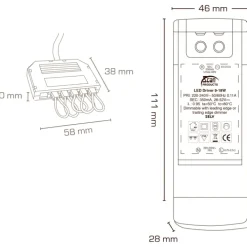 Sale driver, dæmpbar, Transformere & Drivere|Scan Products