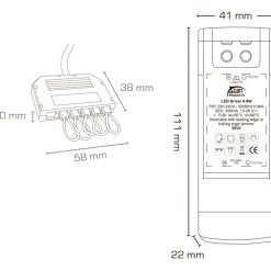 New driver, dæmpbar, Transformere & Drivere|Scan Products