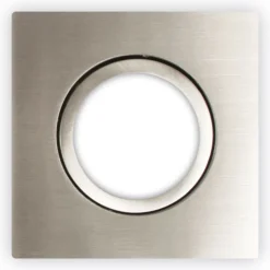 Outlet Luna Low Profile frontring, firkantet, børstet Scan Products