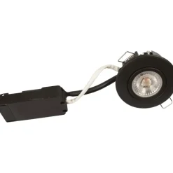 Sale Luna Low Profile indbygningsspot, 4000K, mat sort Scan Products
