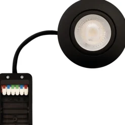 Online Luna Quick Install 2.0 indbygningsspot, 2700K, mat sort Scan Products