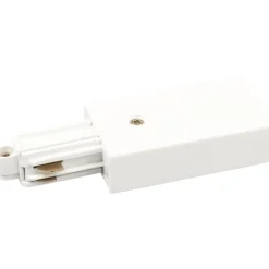 Outlet Mita 1F tilslutning, hvid, Strømskinner|Scan Products